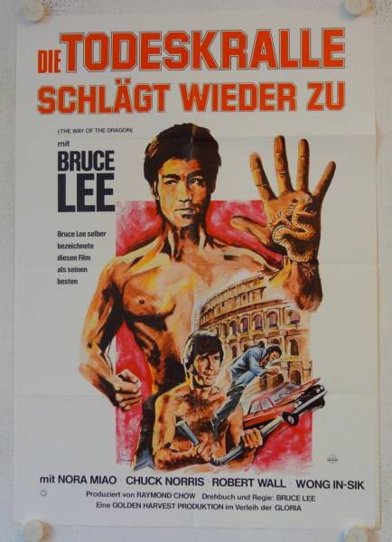 Die Todeskralle schlägt wieder zu originales deutsches Filmplakat